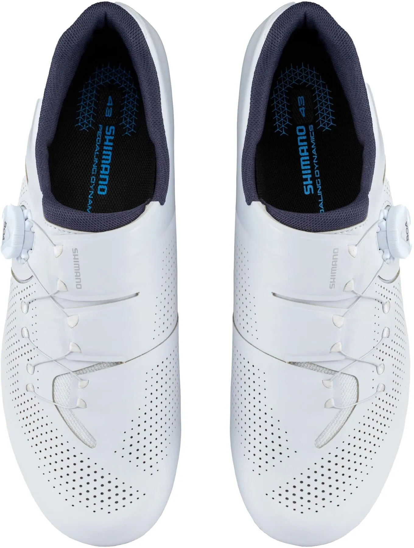 Shimano RC302 Mens Road Cycling Shoes - White