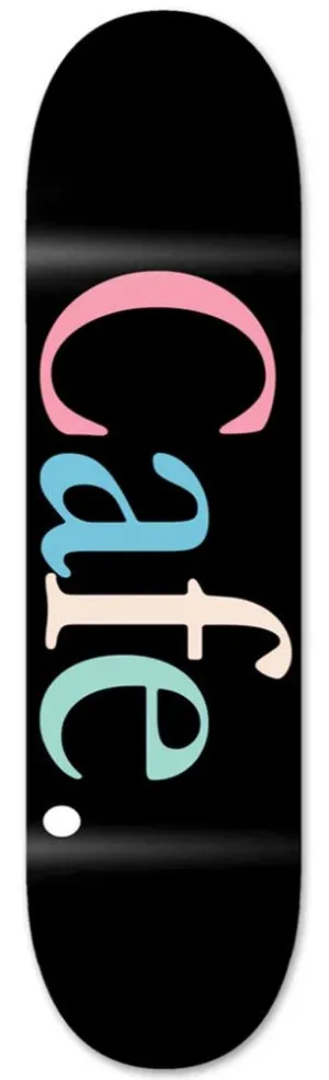 Skateboard Café Wayne Black Skateboard Deck - 8.25"