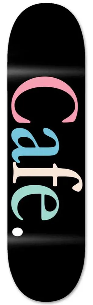 Skateboard Café Wayne Black Skateboard Deck - 8.25"