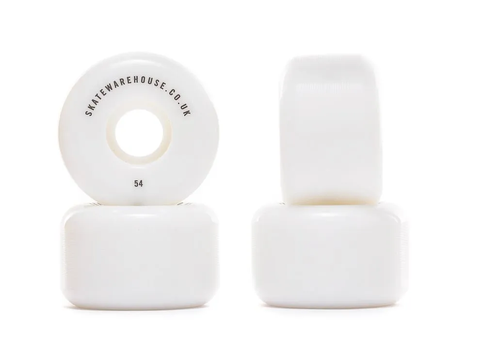 Skatewarehouse Conical Skateboard Wheels & Skatewarehouse ABEC 9 Bearings Pack   Bolts!