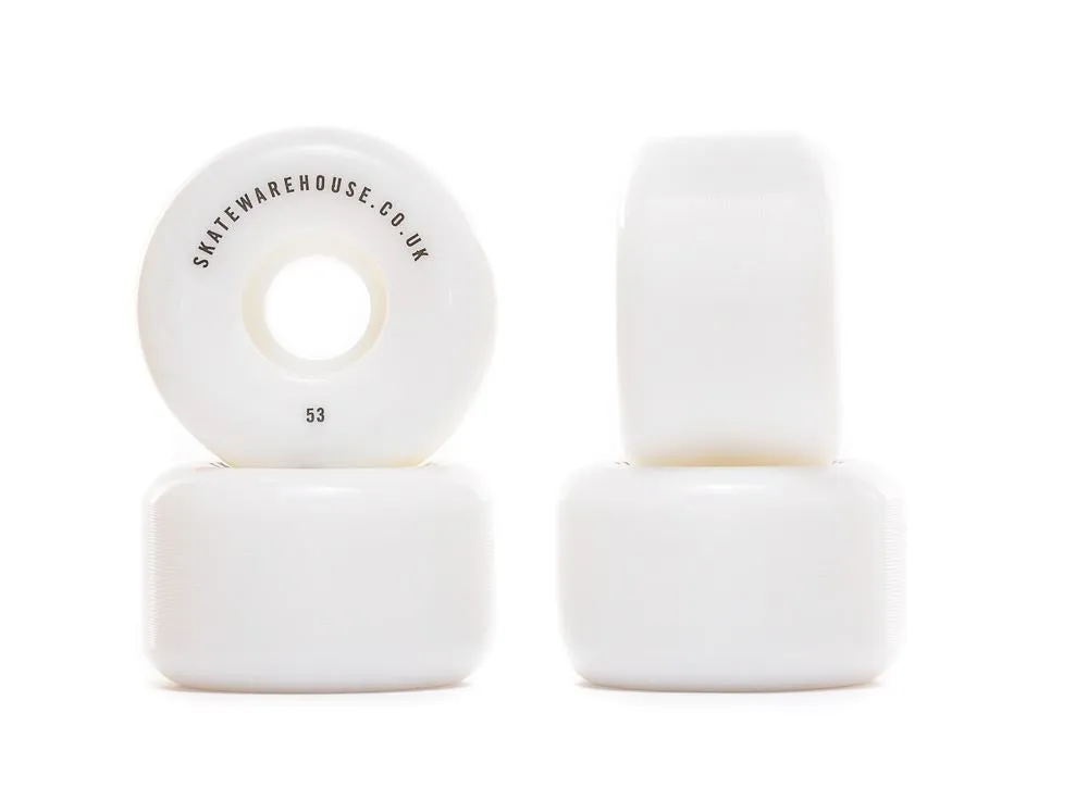 Skatewarehouse Conical Skateboard Wheels & Skatewarehouse ABEC 9 Bearings Pack   Bolts!