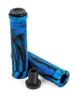 Slamm Scooter Pro Swirl Bar Grips - Blue