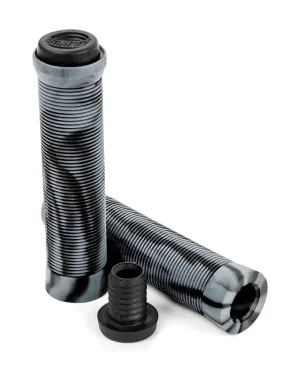 Slamm Scooter Pro Swirl Bar Grips - Grey