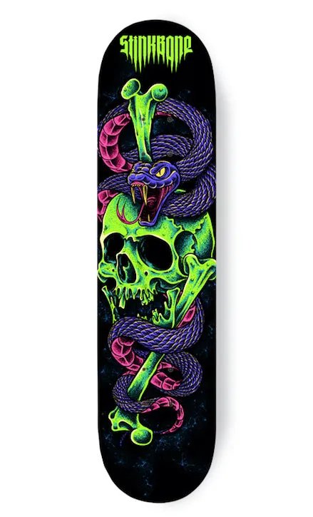Snake Charmer Skate Deck