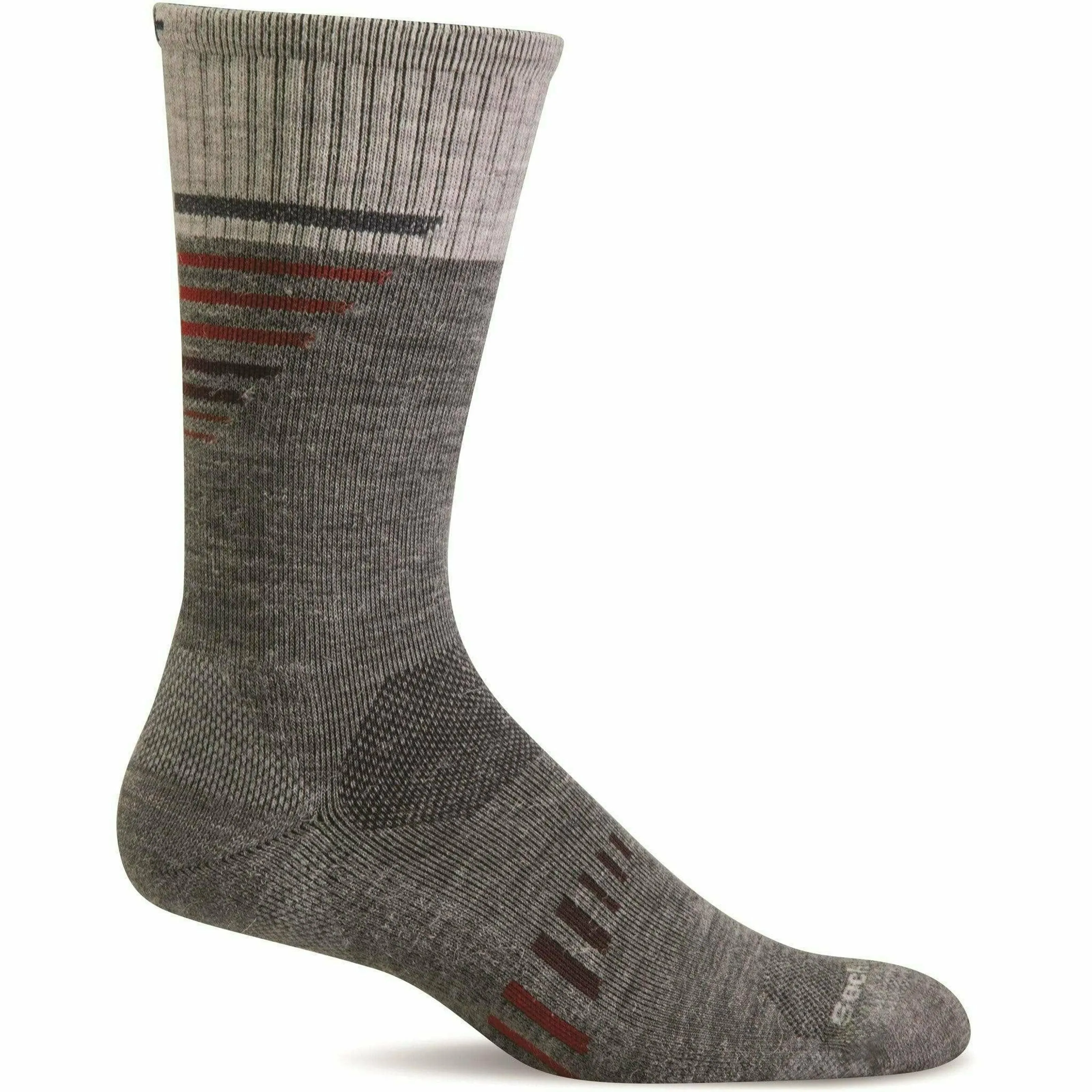 Sockwell Mens Ascend II Moderate Compression Crew Socks