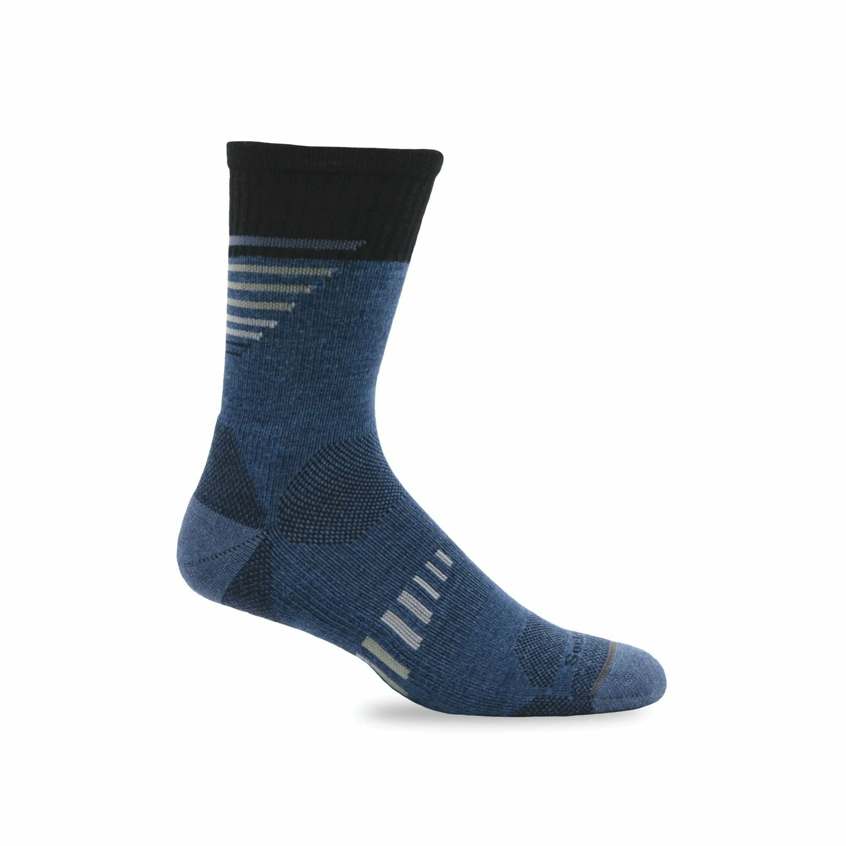 Sockwell Mens Ascend II Moderate Compression Crew Socks