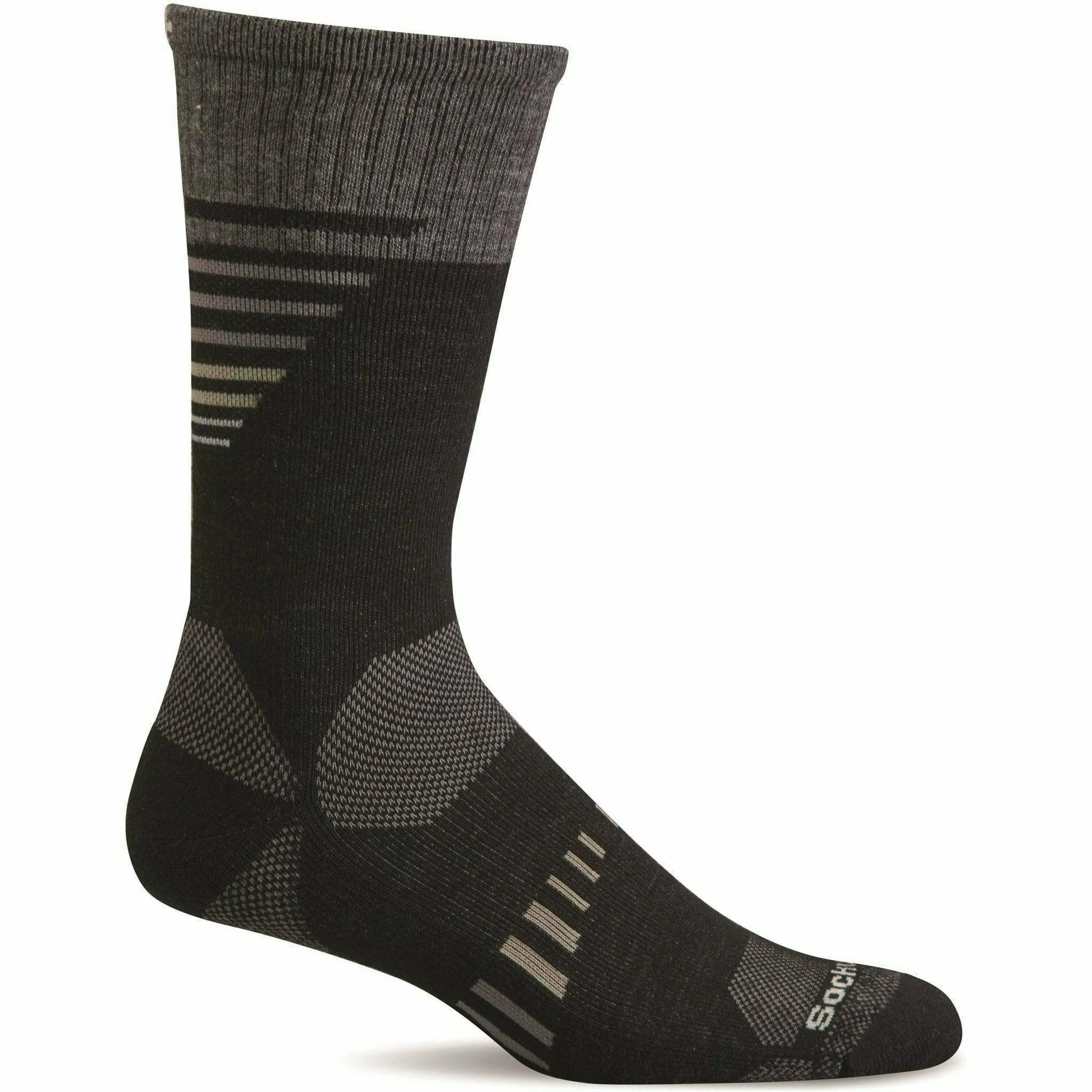 Sockwell Mens Ascend II Moderate Compression Crew Socks
