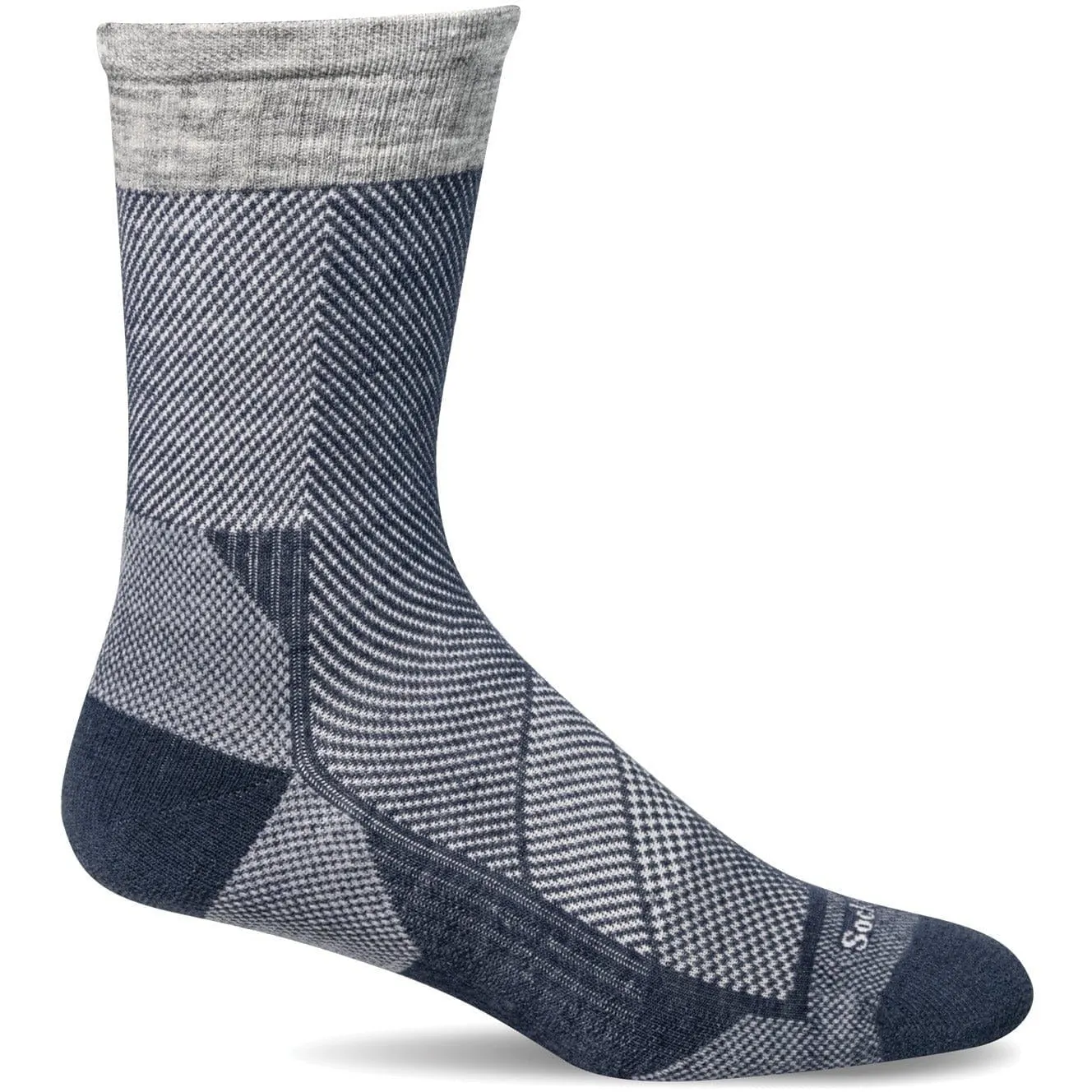 Sockwell Mens Elevate Moderate Compression Crew Socks