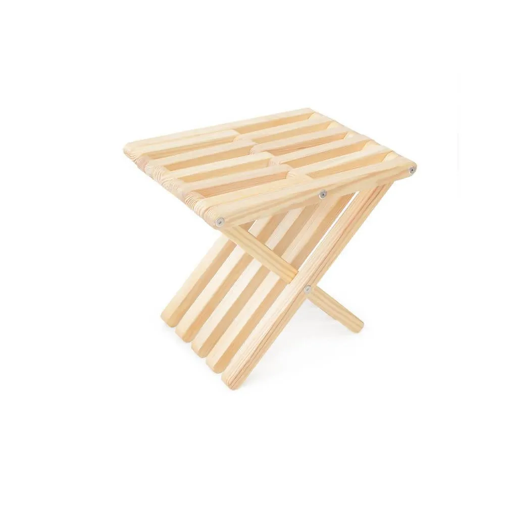 Solid Wood Stand or Table L 16 x W 16 x H 16.5 inches