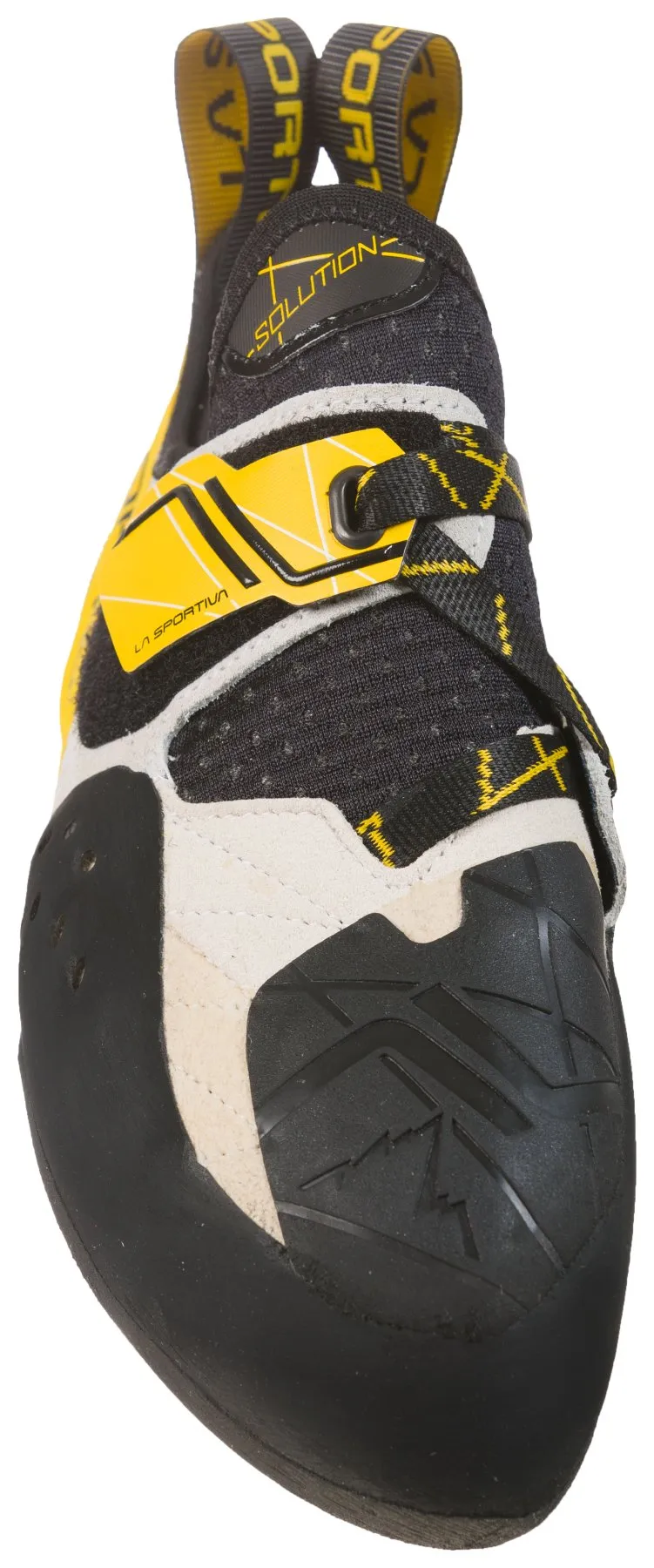 Solution men's - white/yellow, climbing shoes
