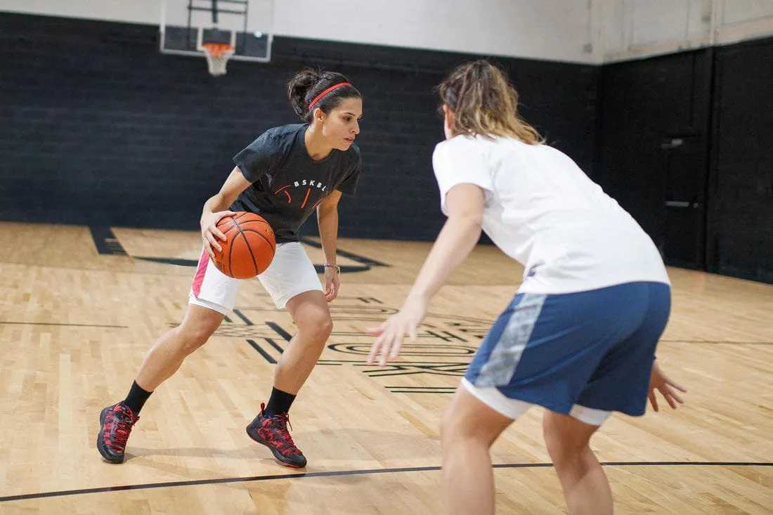SOUS VETEMENT BAS / SOUS SHORT DE BASKETBALL FEMME NOIR USH500