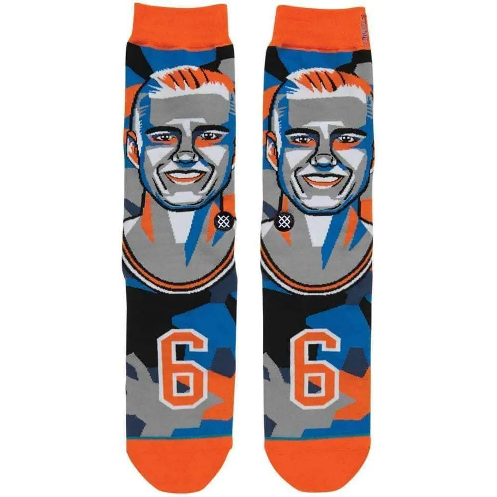 Stance NBA Future Legends Mosaic Porzingis Basketball Socks - Orange
