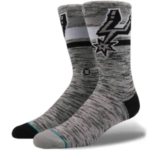 Stance NBA Spurs Melange Socks - Grey