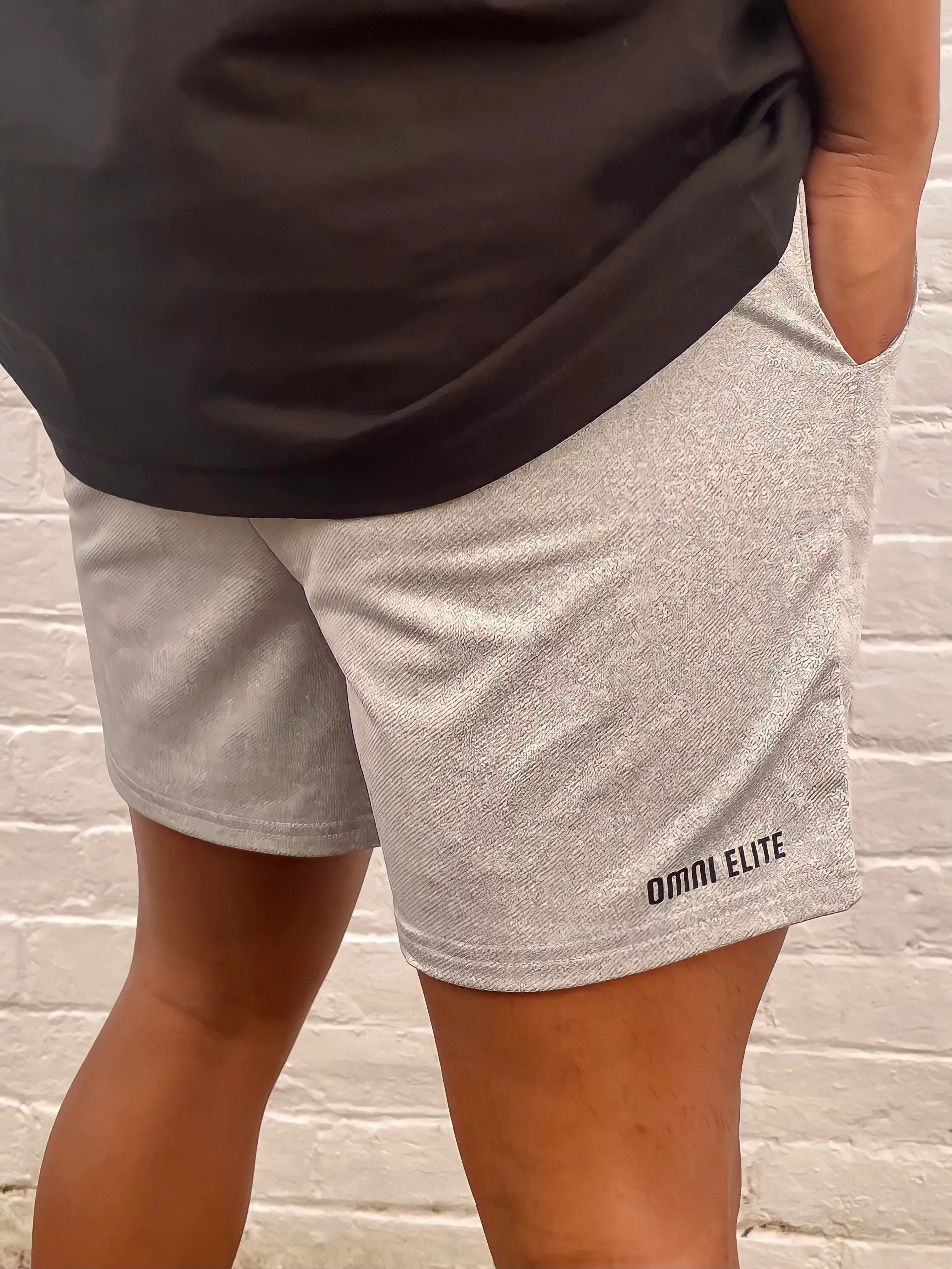 STATEMENT TRAINING SHORT in MARLE GREY