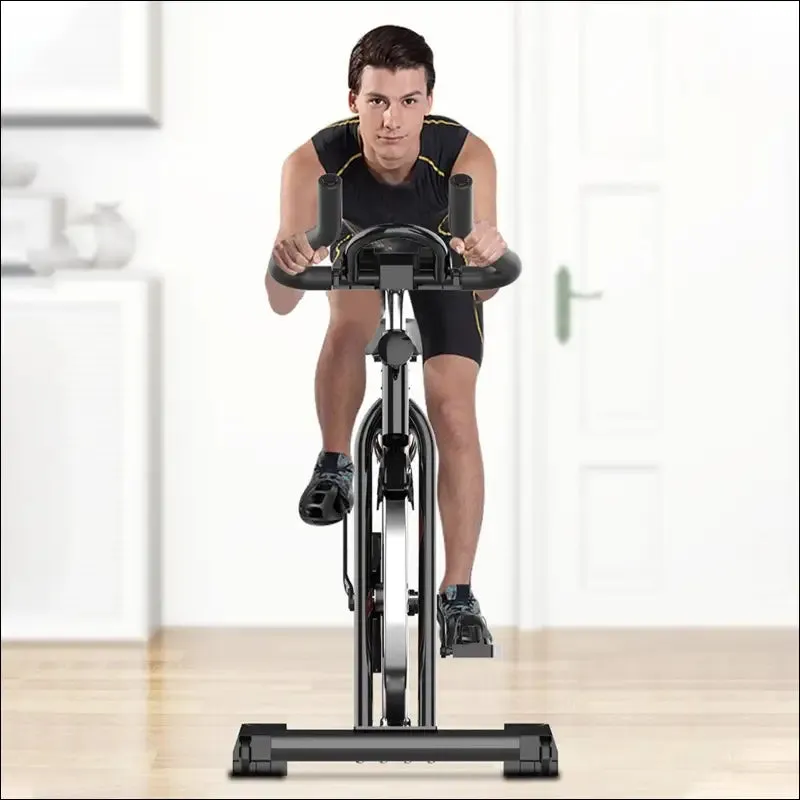 Stationary indoor bicycle-bicycle with tablet stand and comfortable cushion