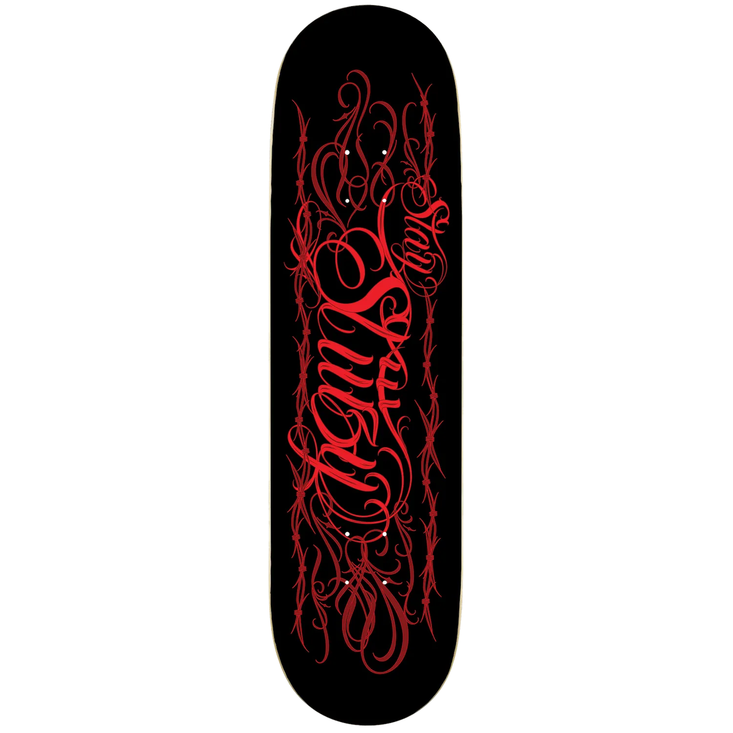 STIIIZY RED FLARE SKATE DECK