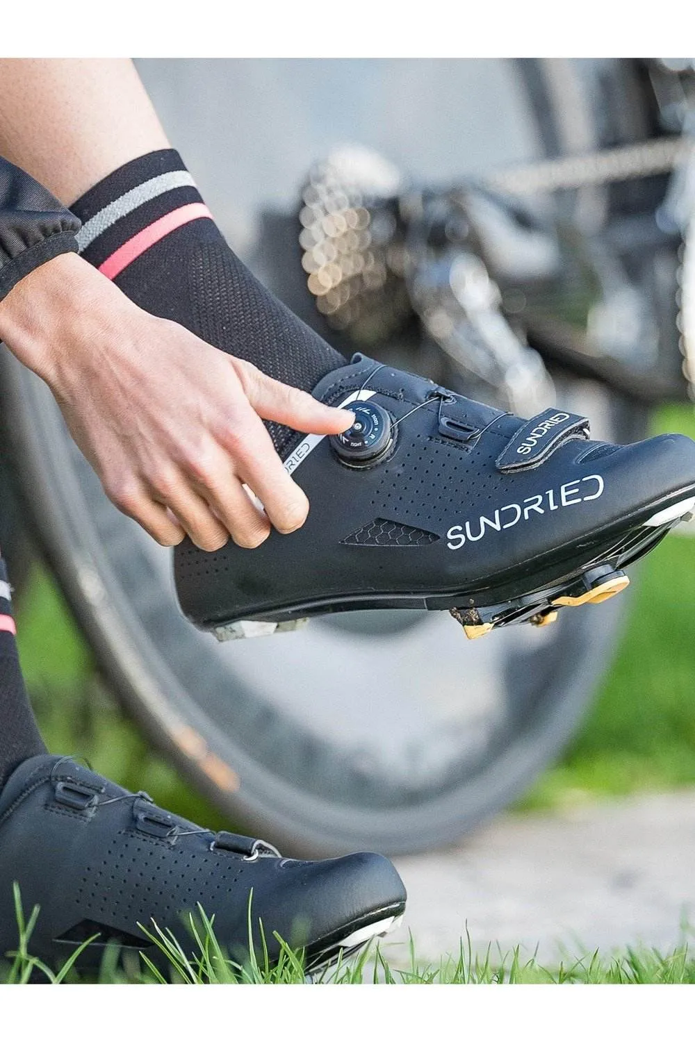 Sundried Men's Road Cycle Shoes