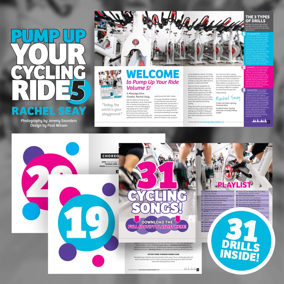 SUPER BUNDLE🎉 Over 500 Indoor Cycling  Drills! The Ultimate Ebook Drill Bundle of Indoor Cycling Drills for Instructors