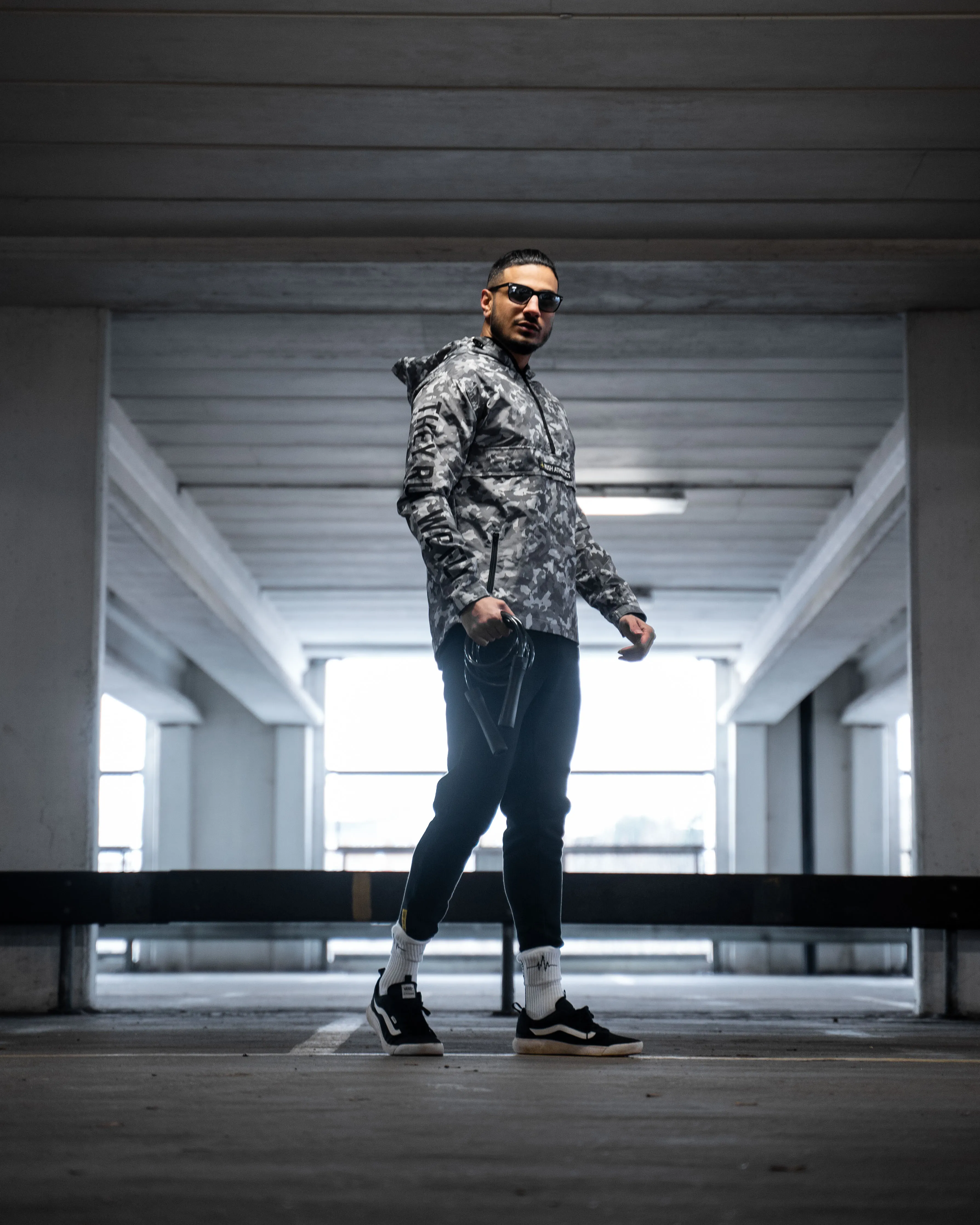 TACTICAL WINDBREAKER | ARCTIC GREY CAMO