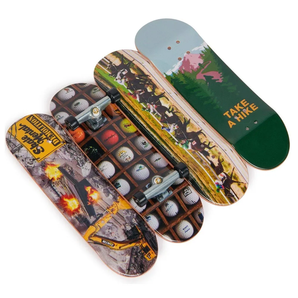 Tech Deck 4 Pack Asst - Skate Mental