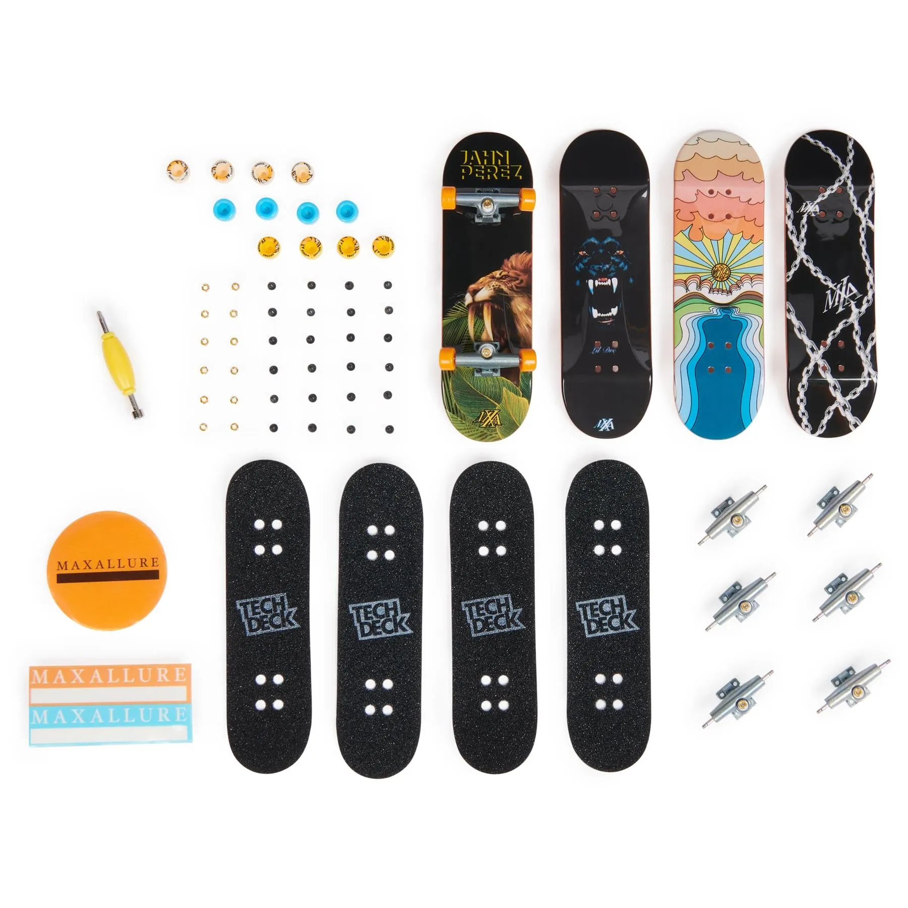 Tech Deck Deluxe 4 Pack
