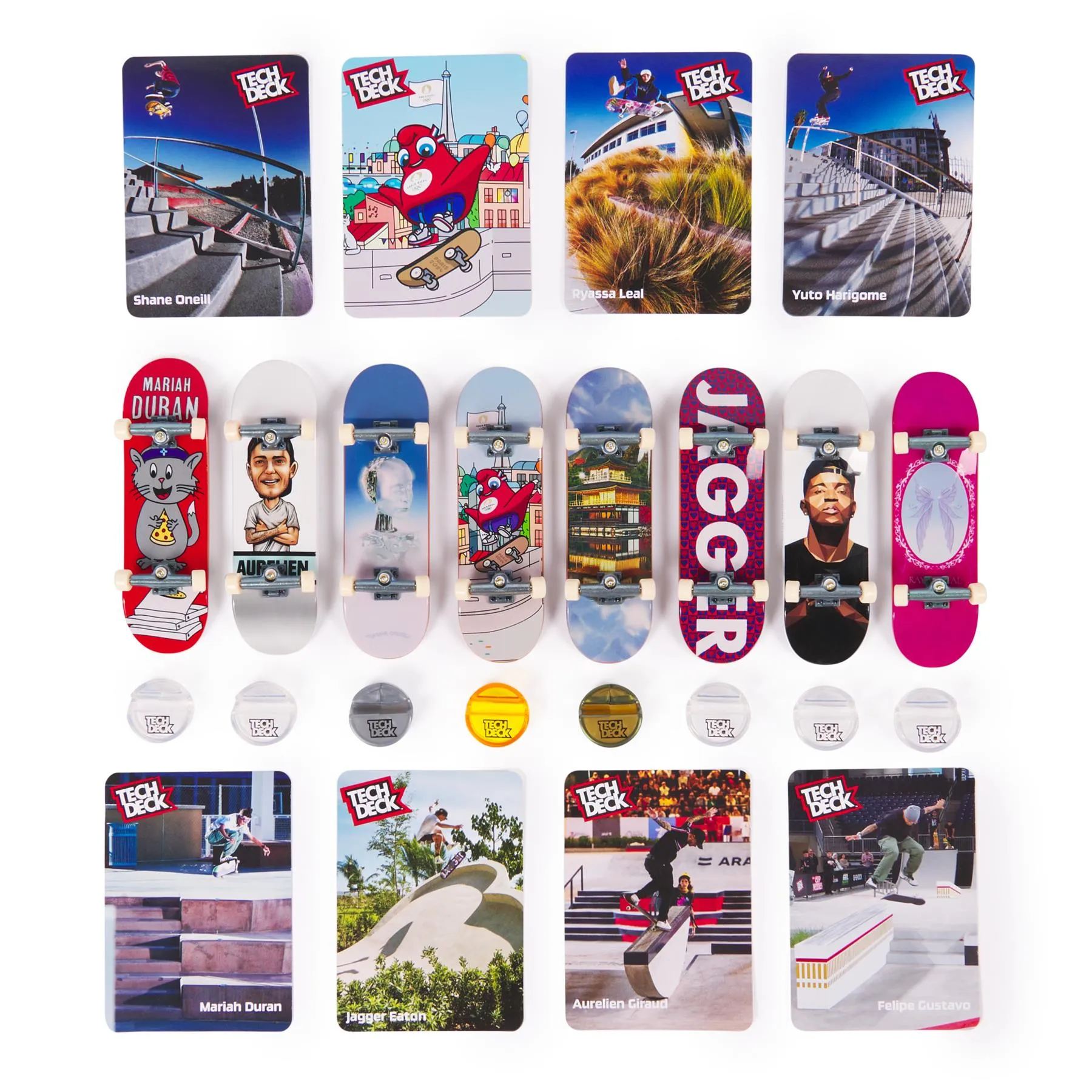 Tech Deck Olympic 8 Pack