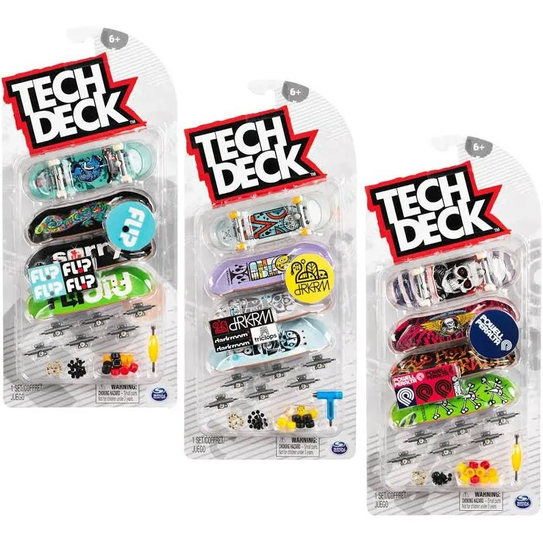 Tech Deck - Ultra DLX 4 Pack - Various