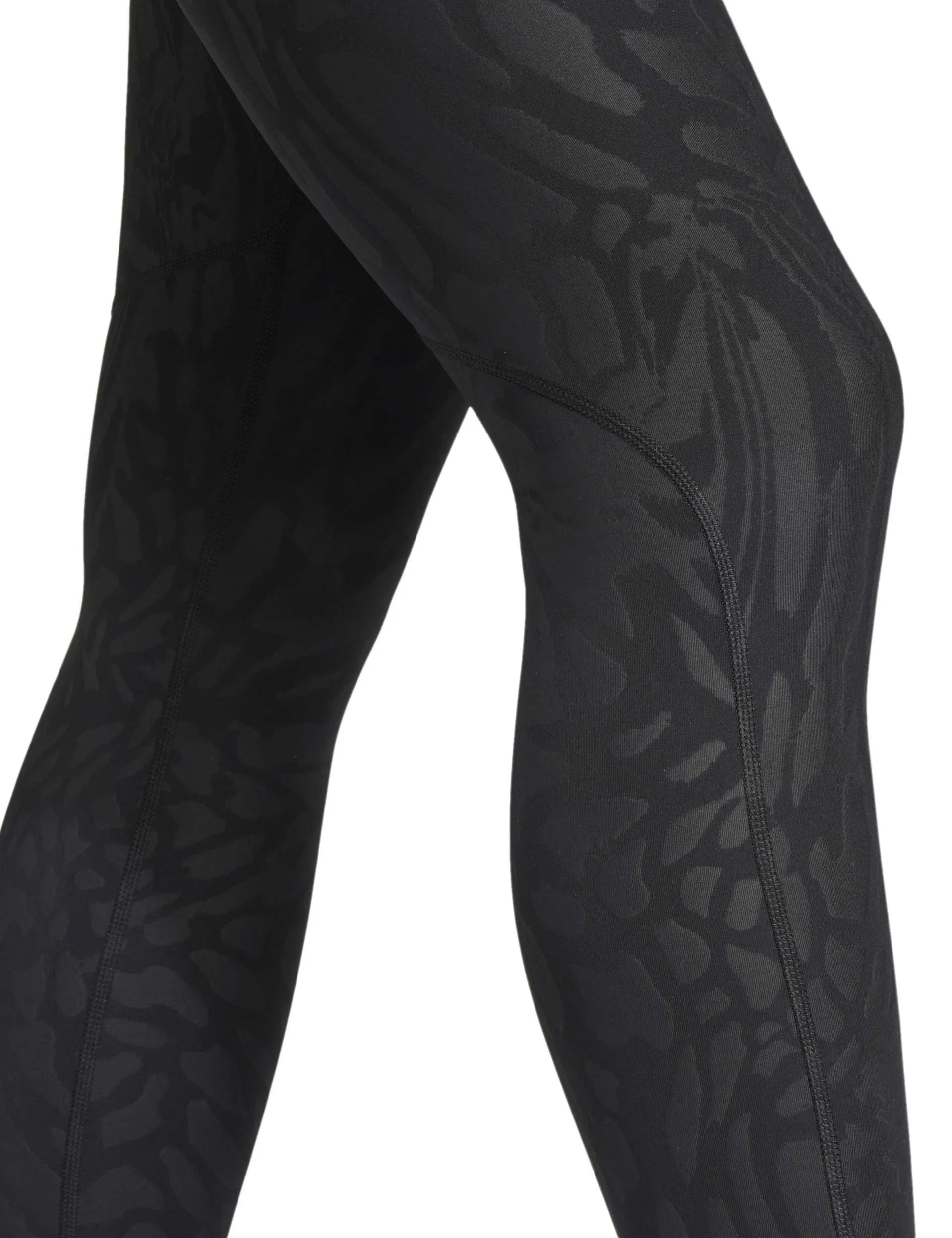 Techfit Printed 7/8 Leggings - Black