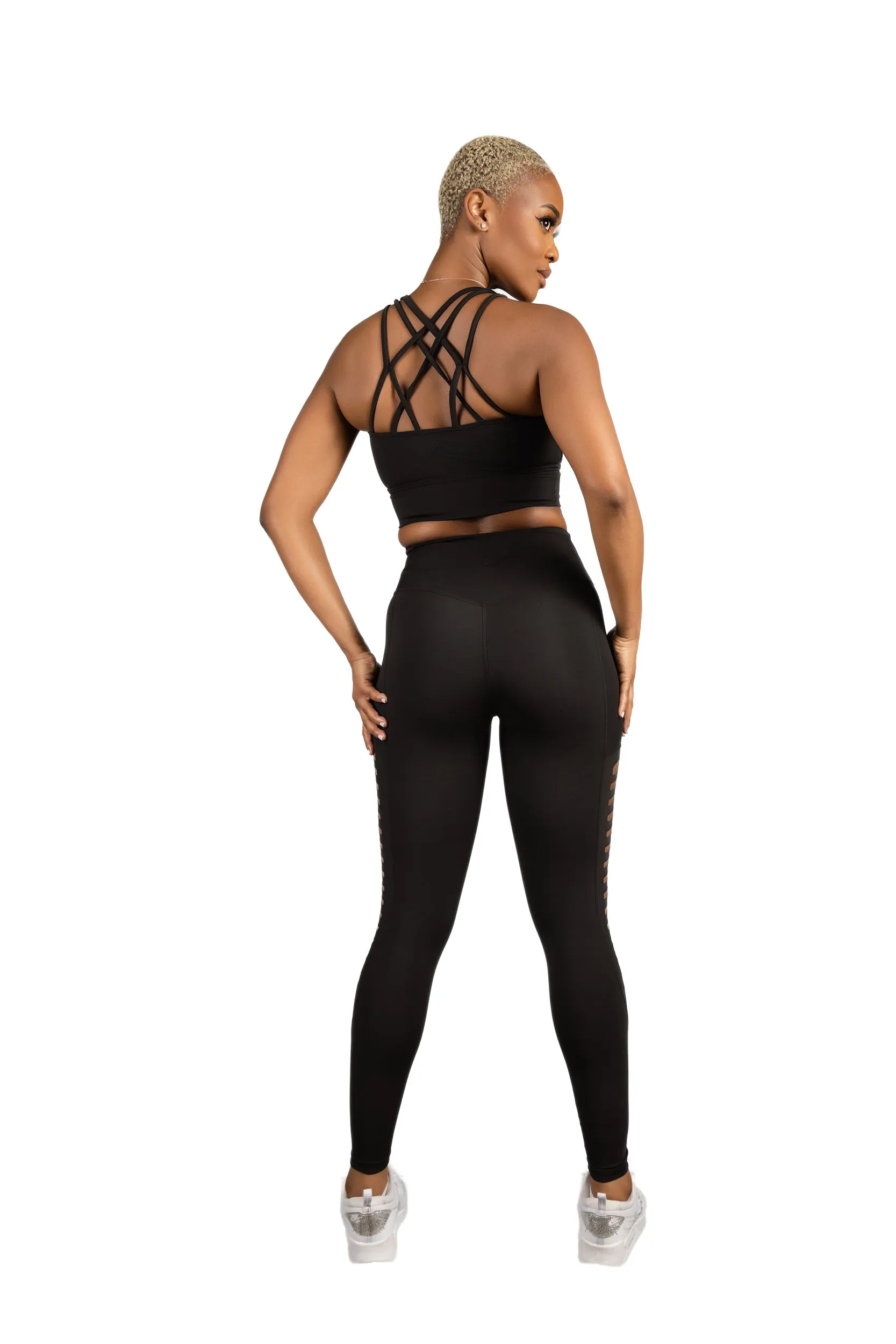 Tenacity Sport Bra - Black