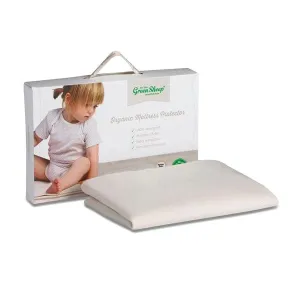 The Little Green Sheep Organic Waterproof Mattress Protector - Large Crib