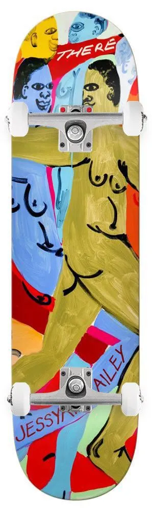 There Jessyka In Ur Face Custom Complete Skateboard - 8.25"