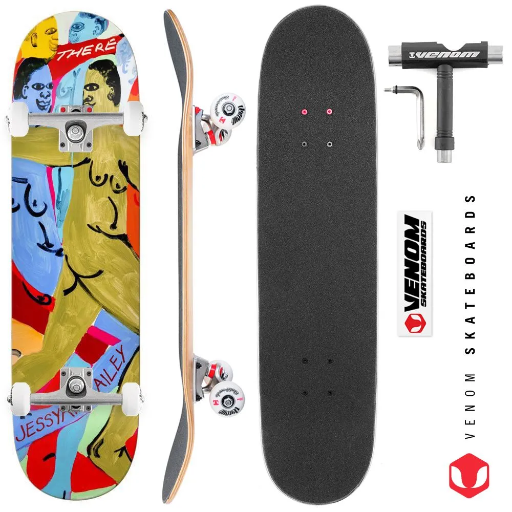 There Jessyka In Ur Face Custom Complete Skateboard - 8.25"