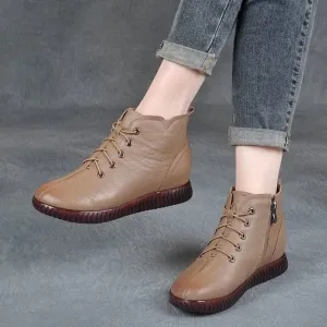 Thick Sole Soft Casual Shoes Boots