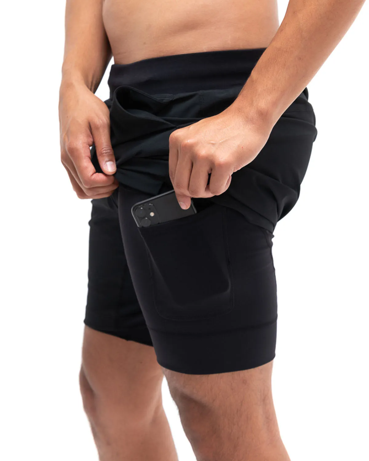 This Is It Short with Liner | Black