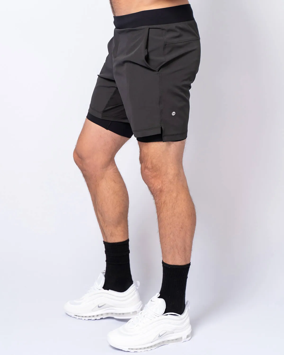 This Is It Short with Liner | Graphite Grey