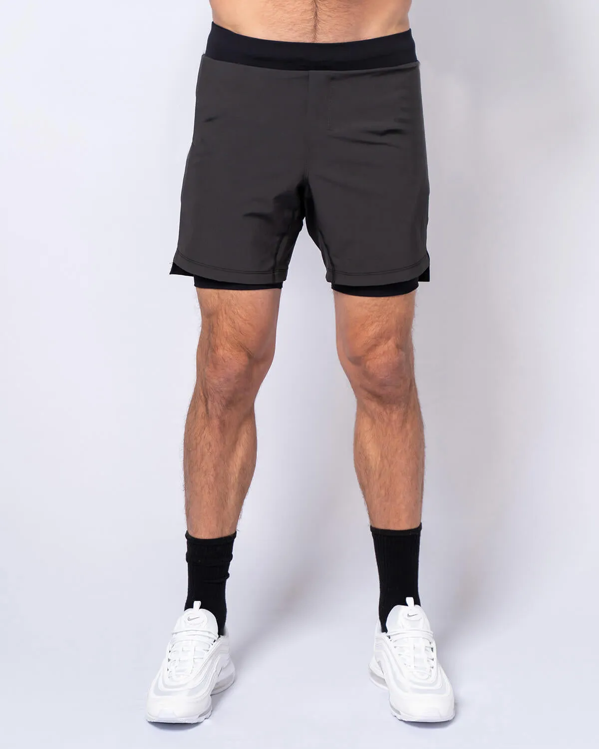 This Is It Short with Liner | Graphite Grey