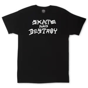 Thrasher - Skate and Destroy Tee Black