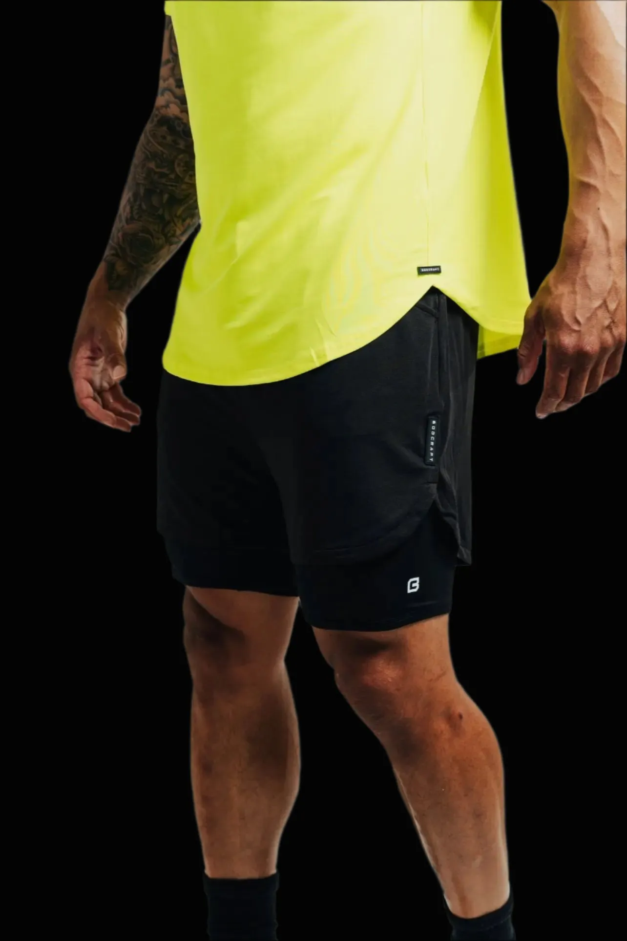 Total War Ai1 Lined Training Short - Midnight Black