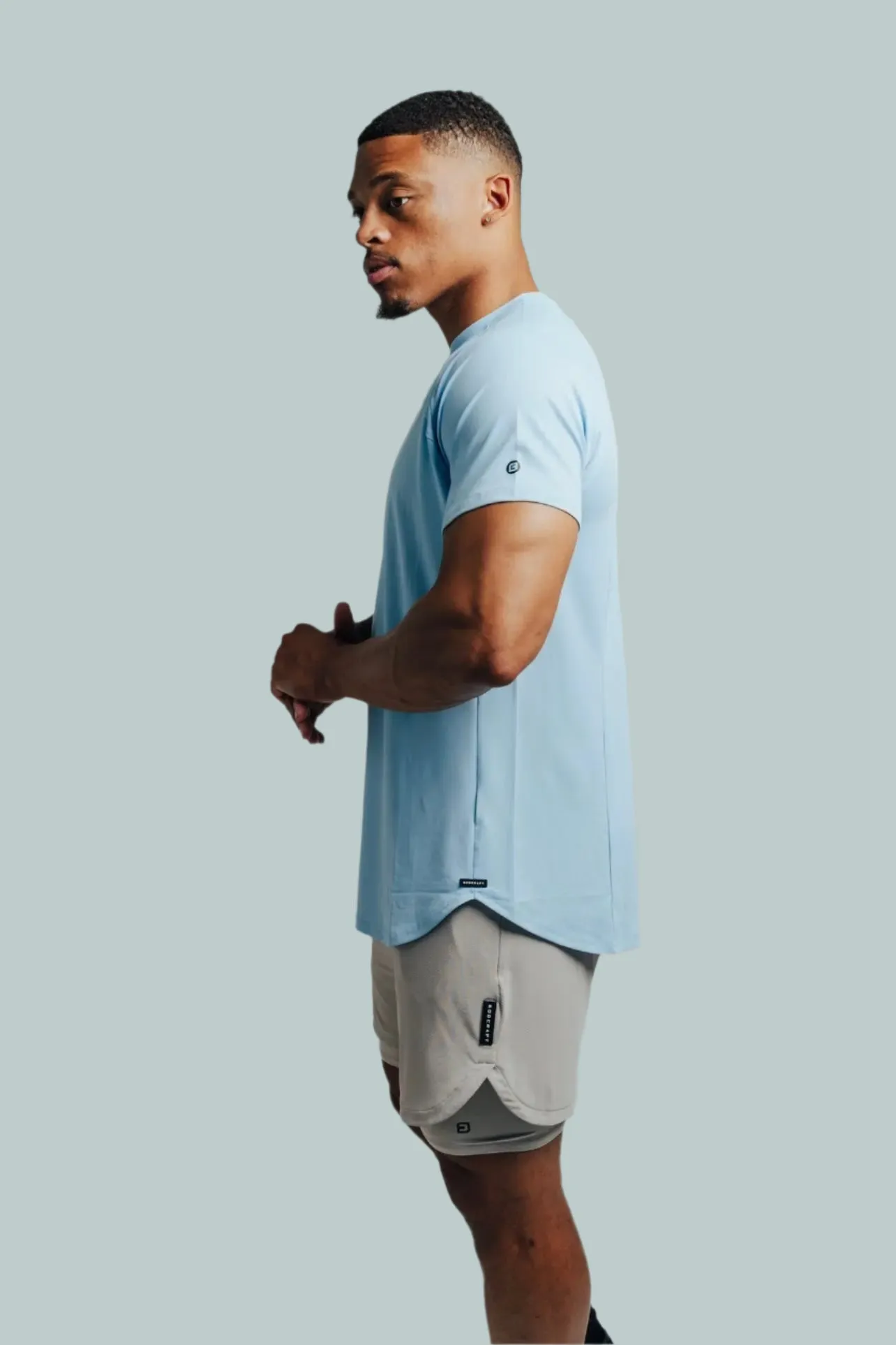 Total War Ai1 Lined Training Short - Pebble Grey