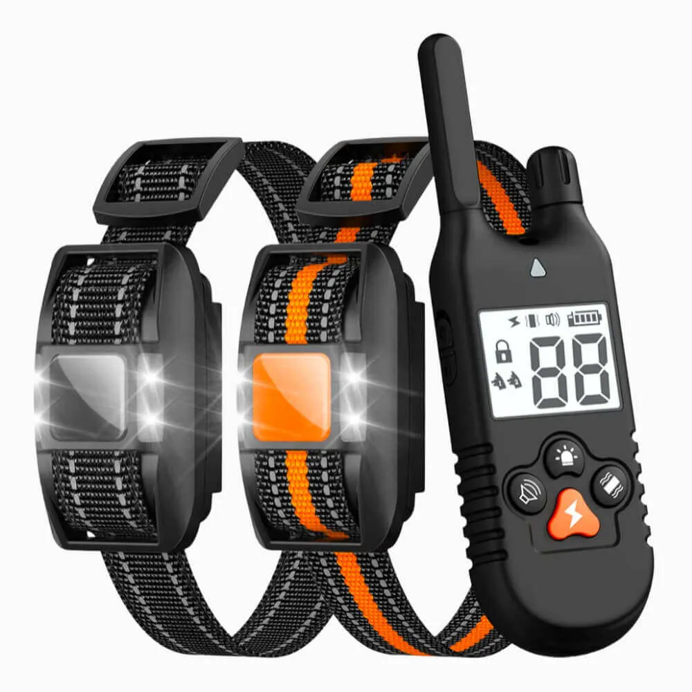 [TrainerPro ] Dog Training Collar with Remote for 2 Dogs
