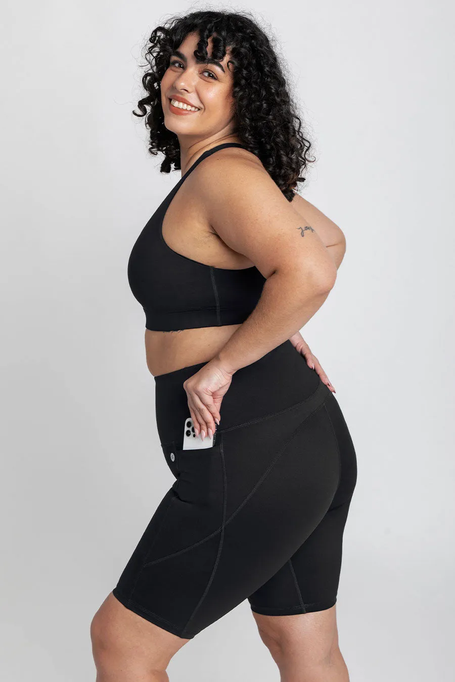 Training Pocket Move Bike Short - Black