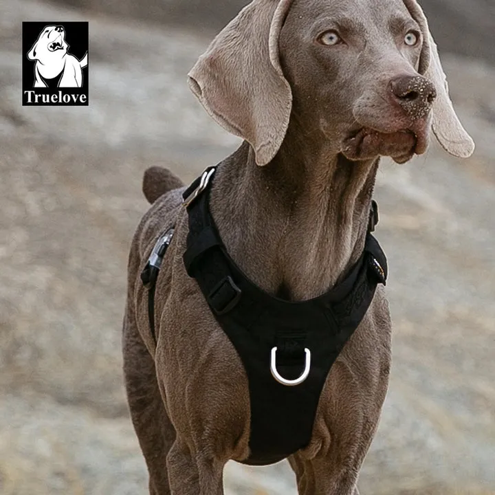True Love Lightweight Dog Harness - Black, S