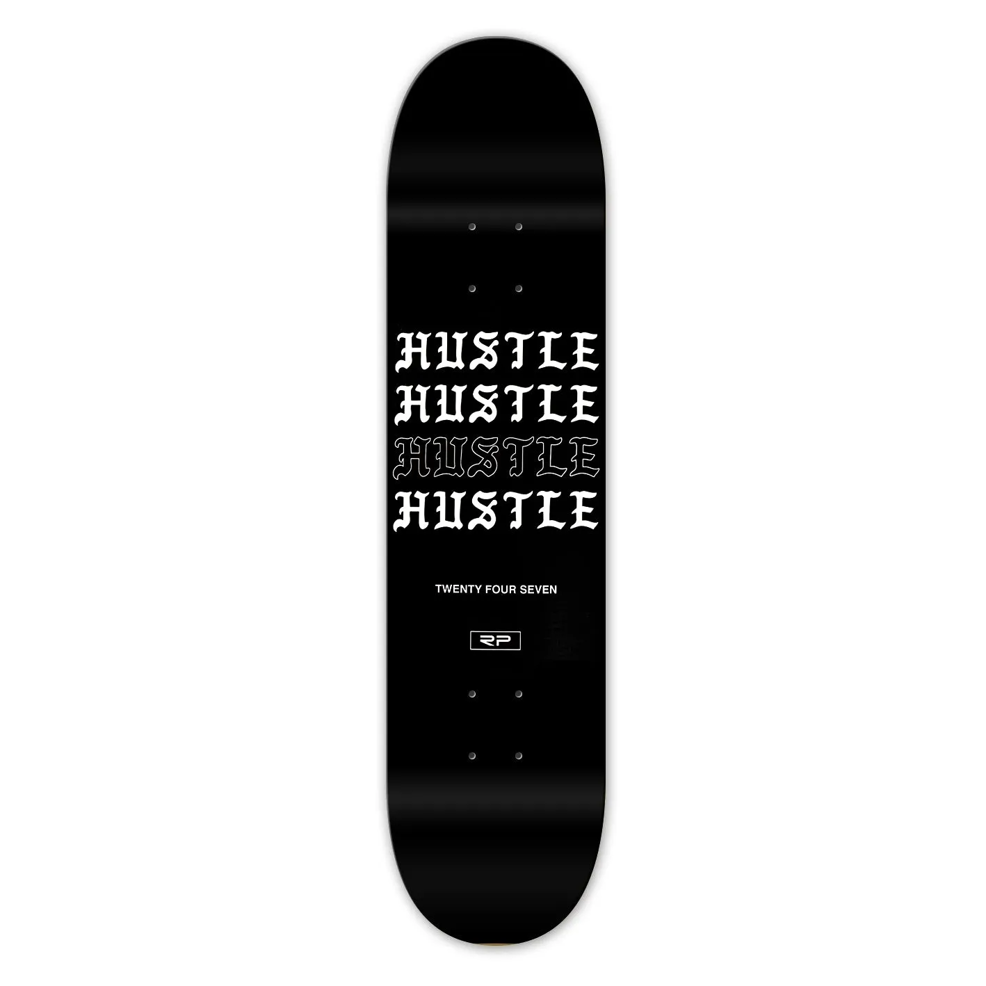 Twenty Four Seven - Skate Deck 8" (Black)