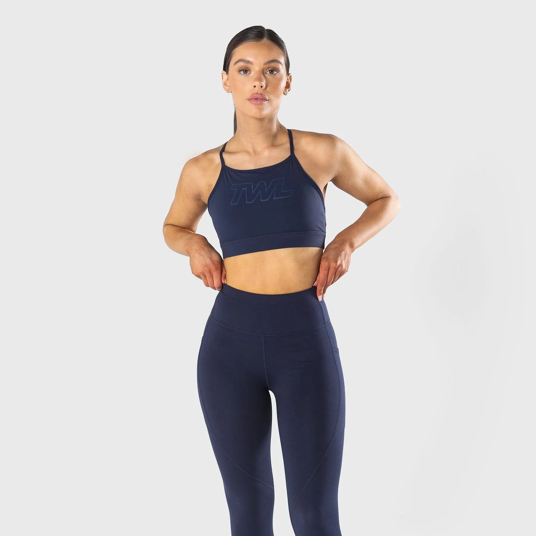 TWL - WOMEN'S FLEET BRA - ATHLETE - MIDNIGHT NAVY