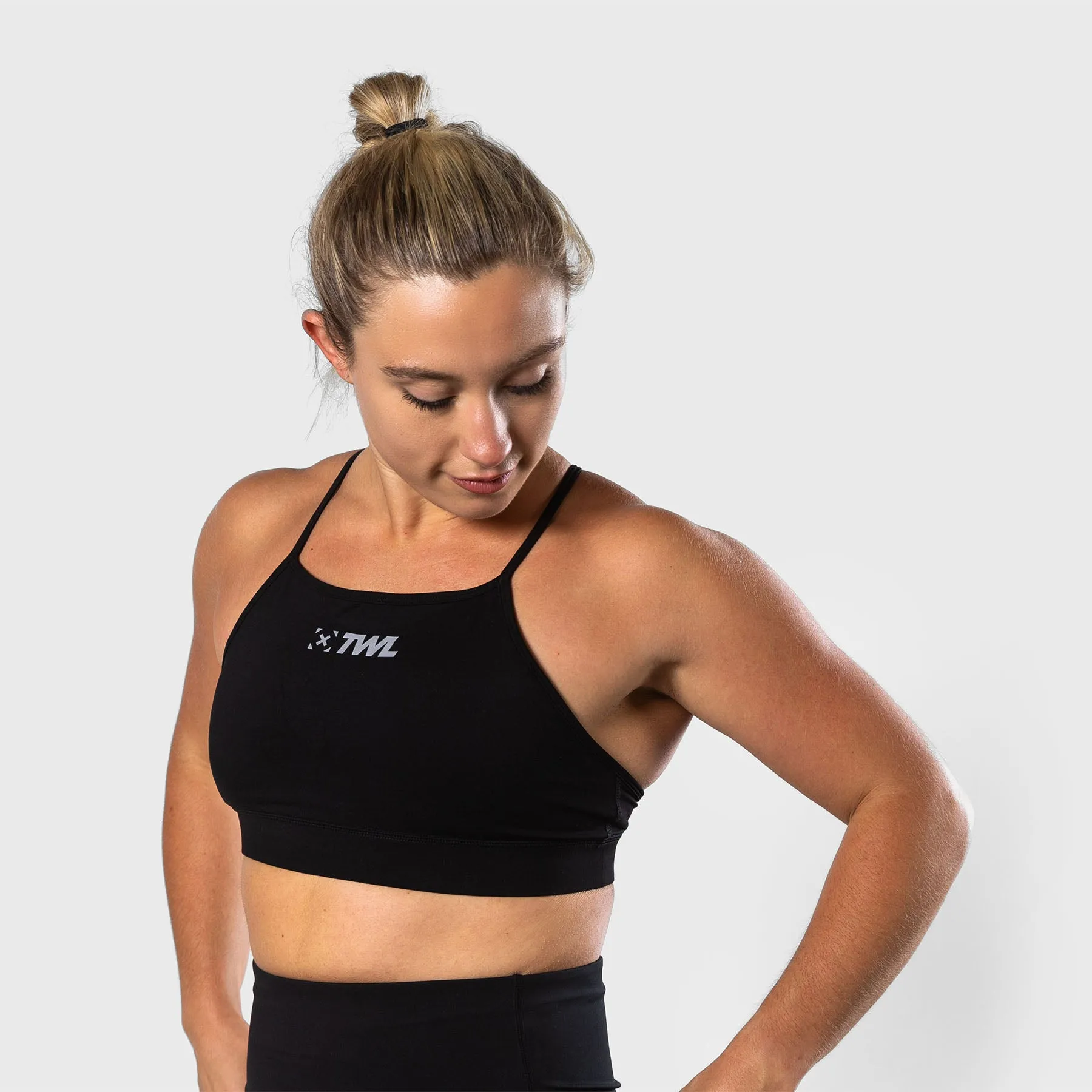 TWL - WOMEN'S FLEET BRA - BLACK