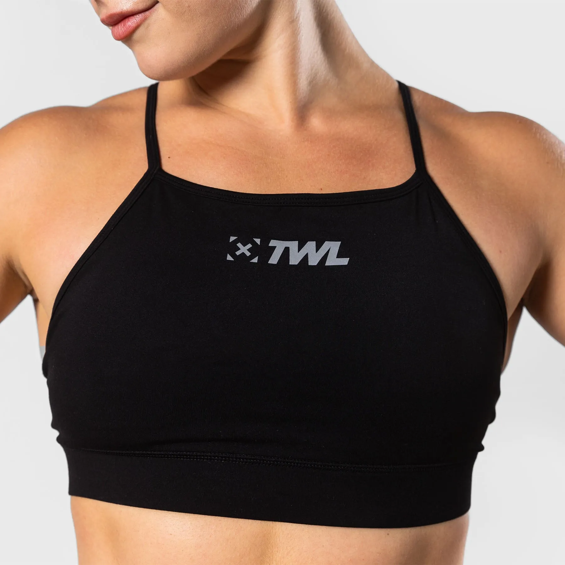 TWL - WOMEN'S FLEET BRA - BLACK
