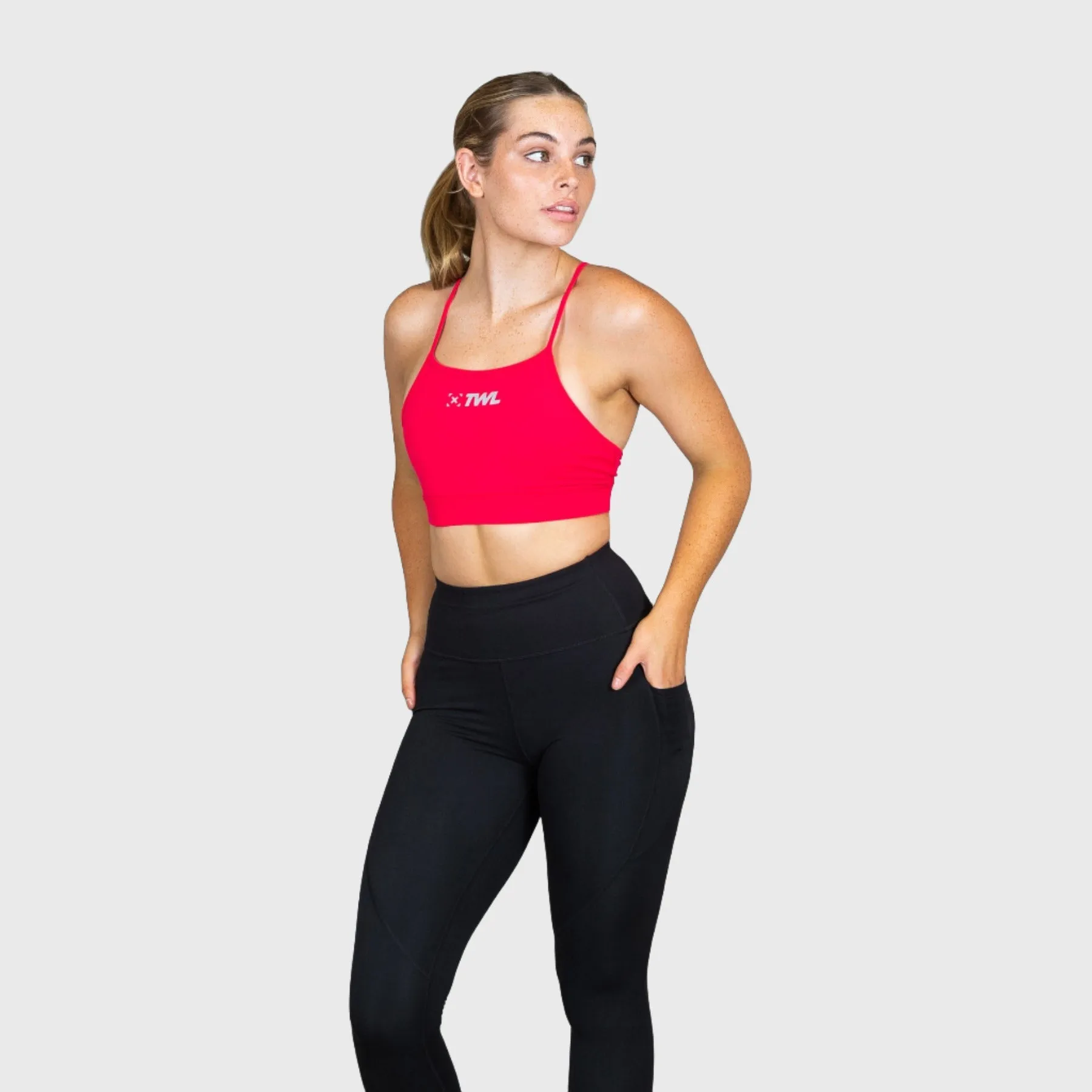 TWL - WOMEN'S FLEET BRA - CERISE