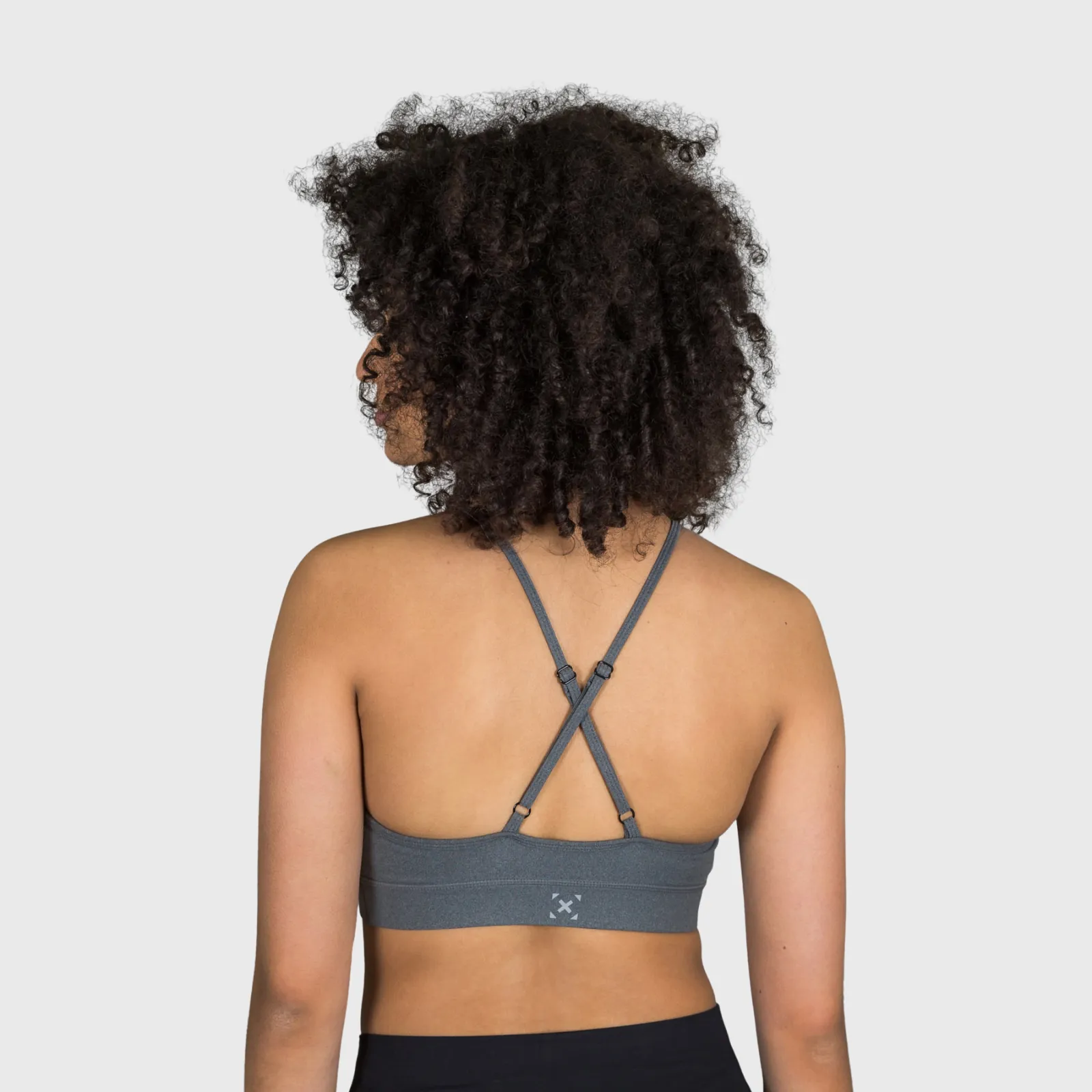 TWL - WOMEN'S FLEET BRA - CHARCOAL MARL