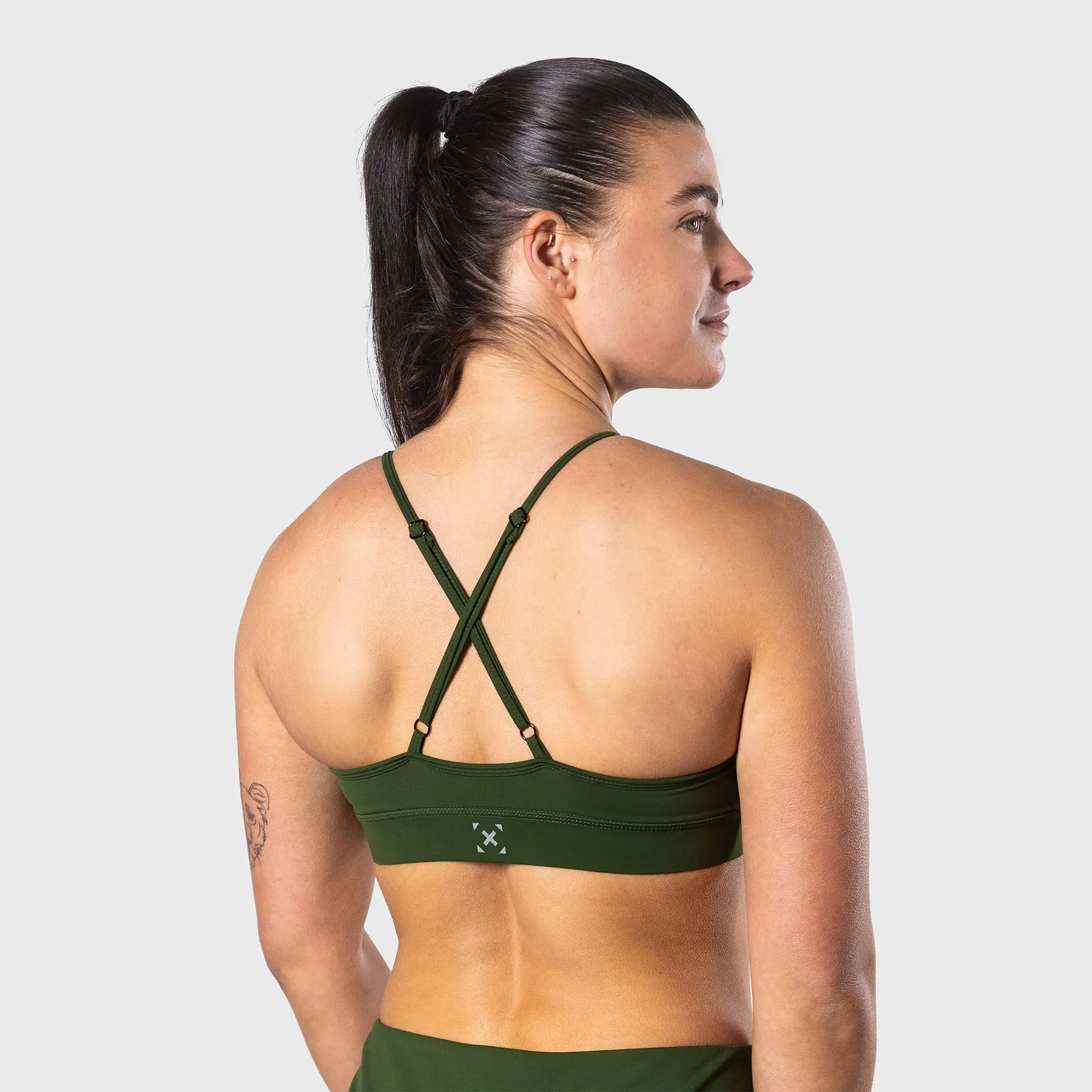 TWL - WOMEN'S FLEET BRA - DARK KHAKI