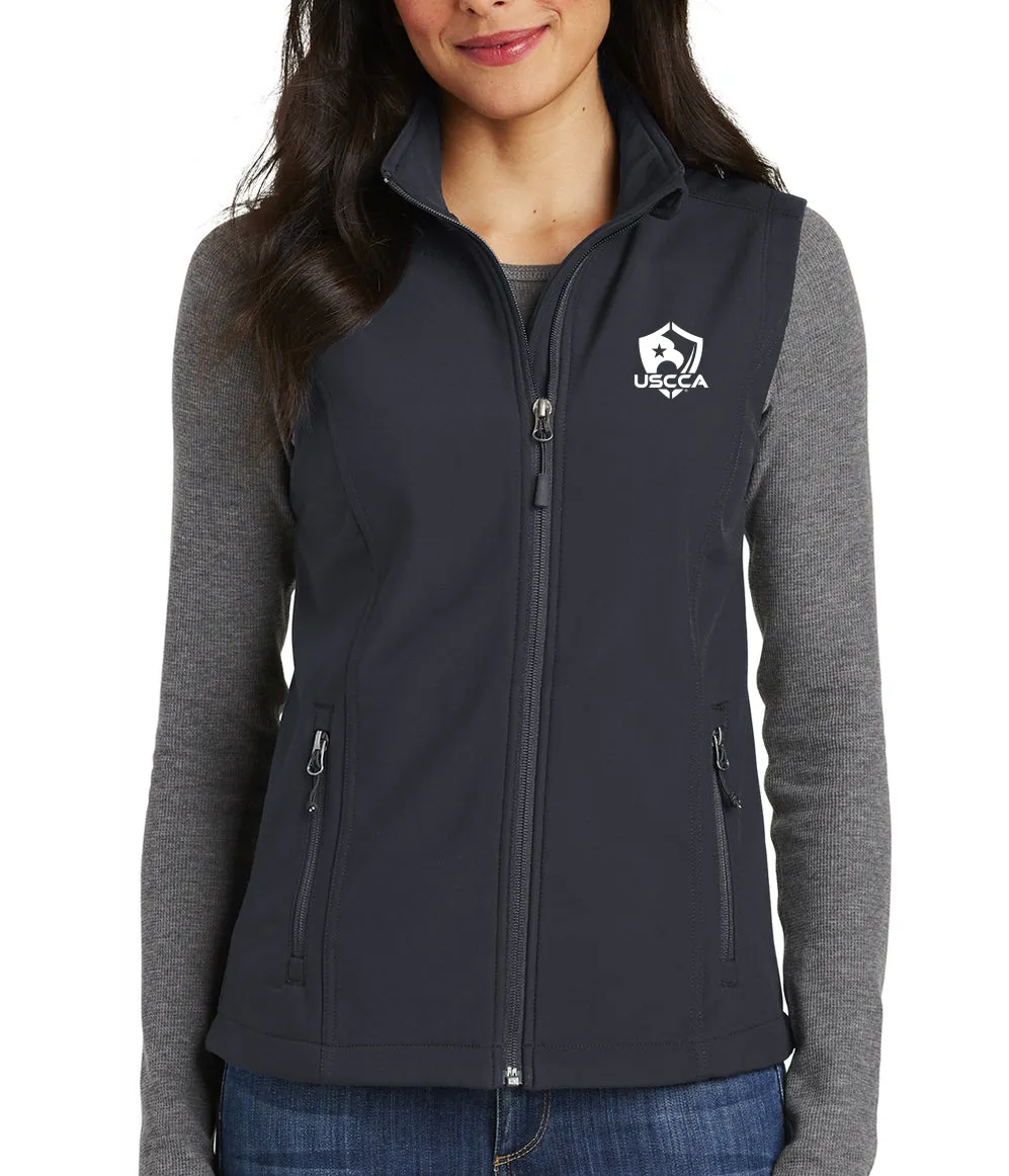 USCCA Ladies Port Authority® Core Soft Shell Vest
